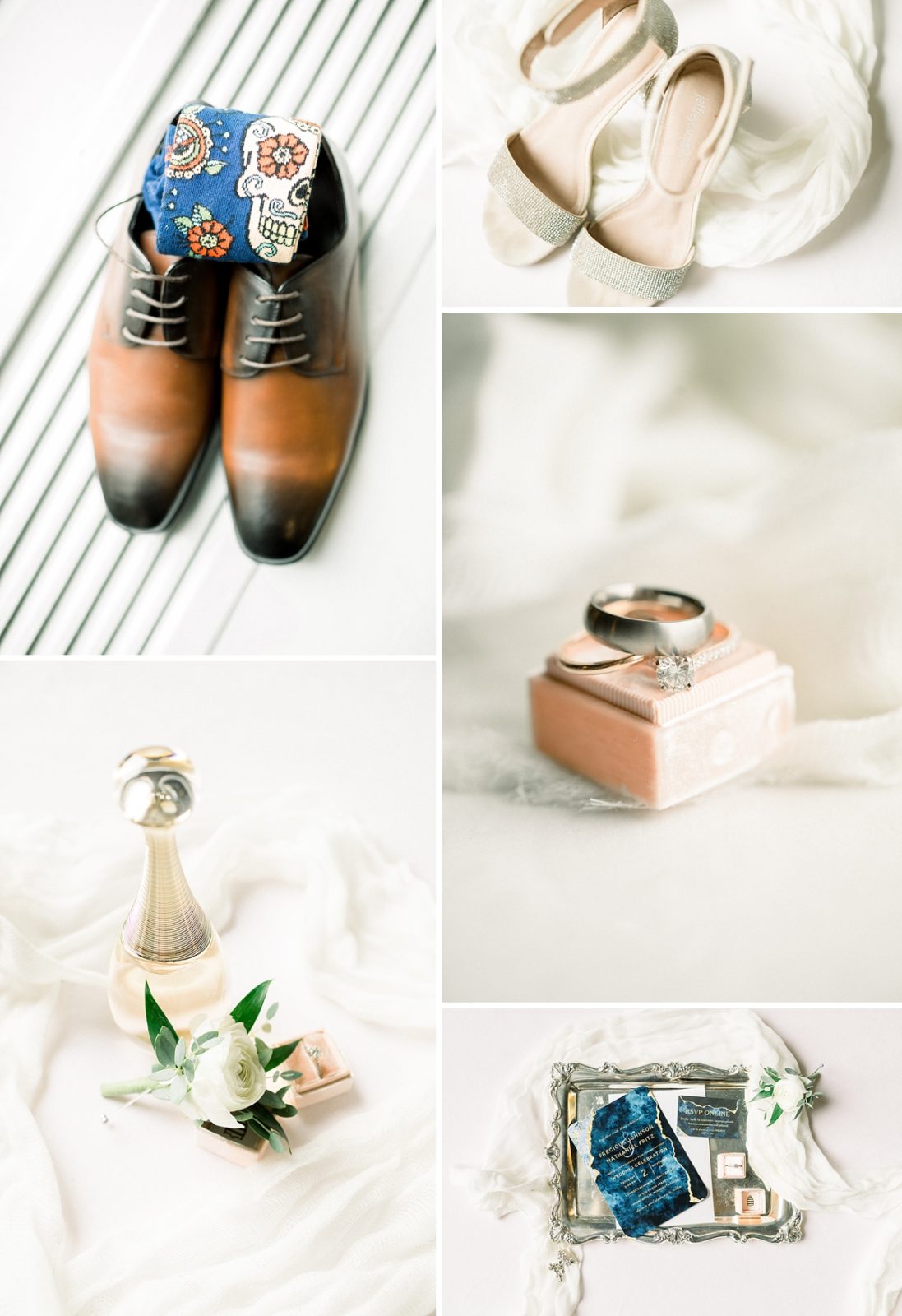 Wedding Details. Wedding shoes. Wedding rings. wedding stationary. 