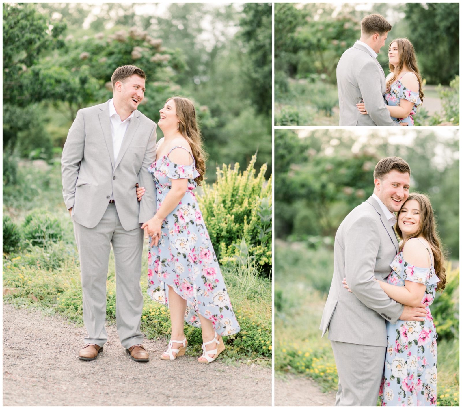 Roseville Engagement Session with stylish couple in Minneapolis