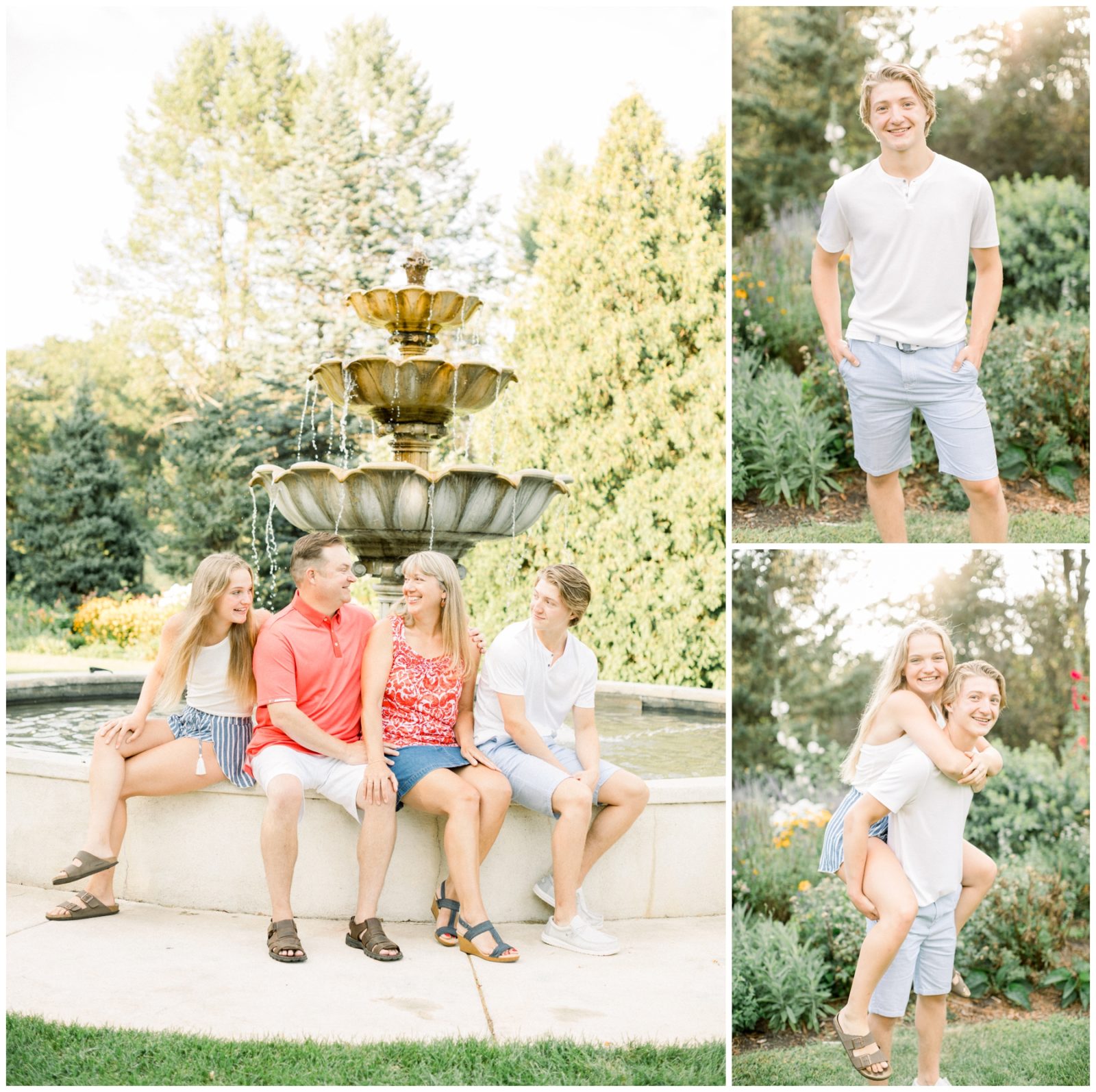 Light and Airy Summer Family Session