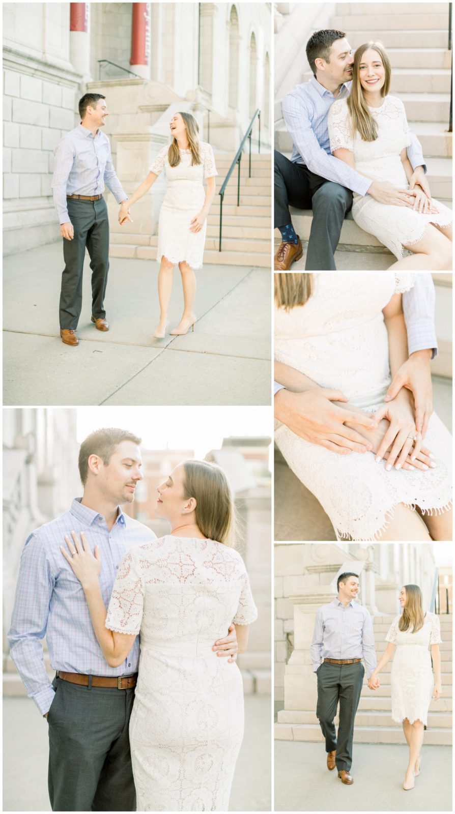 Light and Airy St. Paul Engagement Session
