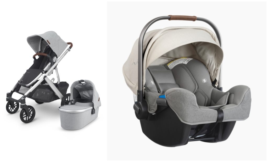 Car seat and Stroller for Baby