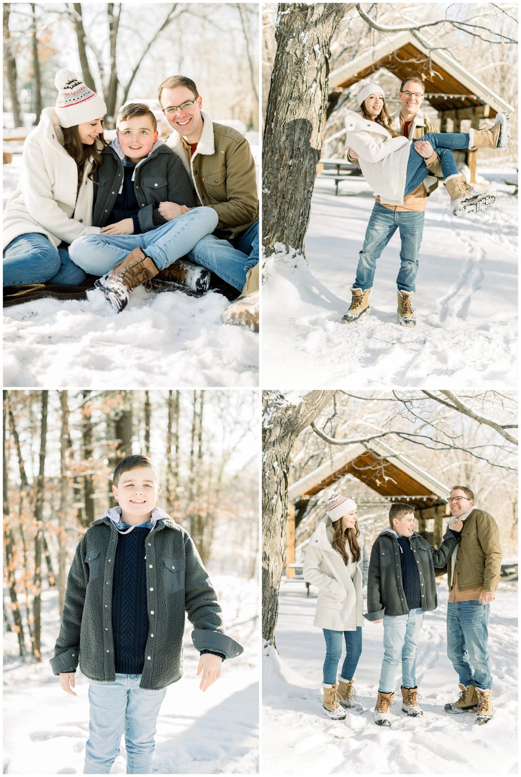 Winter Wonderland family session