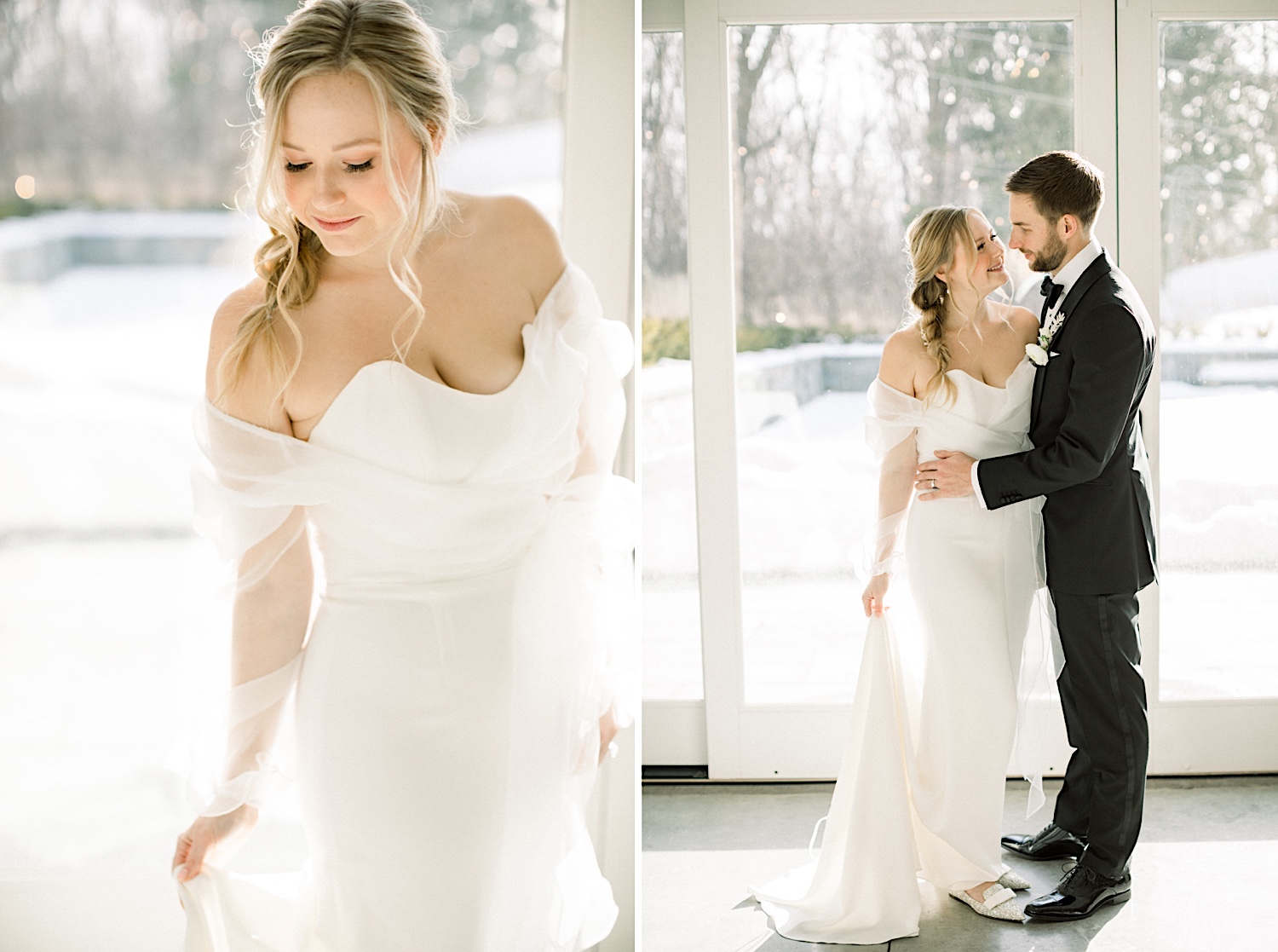 Winter Wedding at The Hutton House