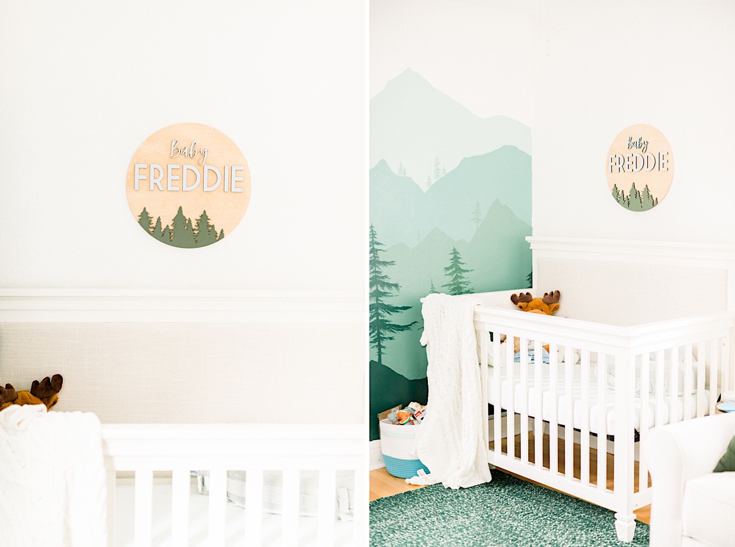 Light and Airy in-home Newborn Session