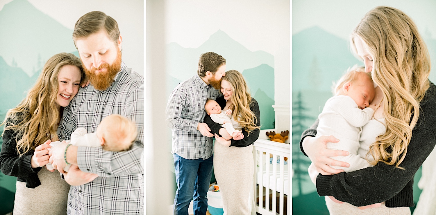 Light and Airy in-home Newborn Session