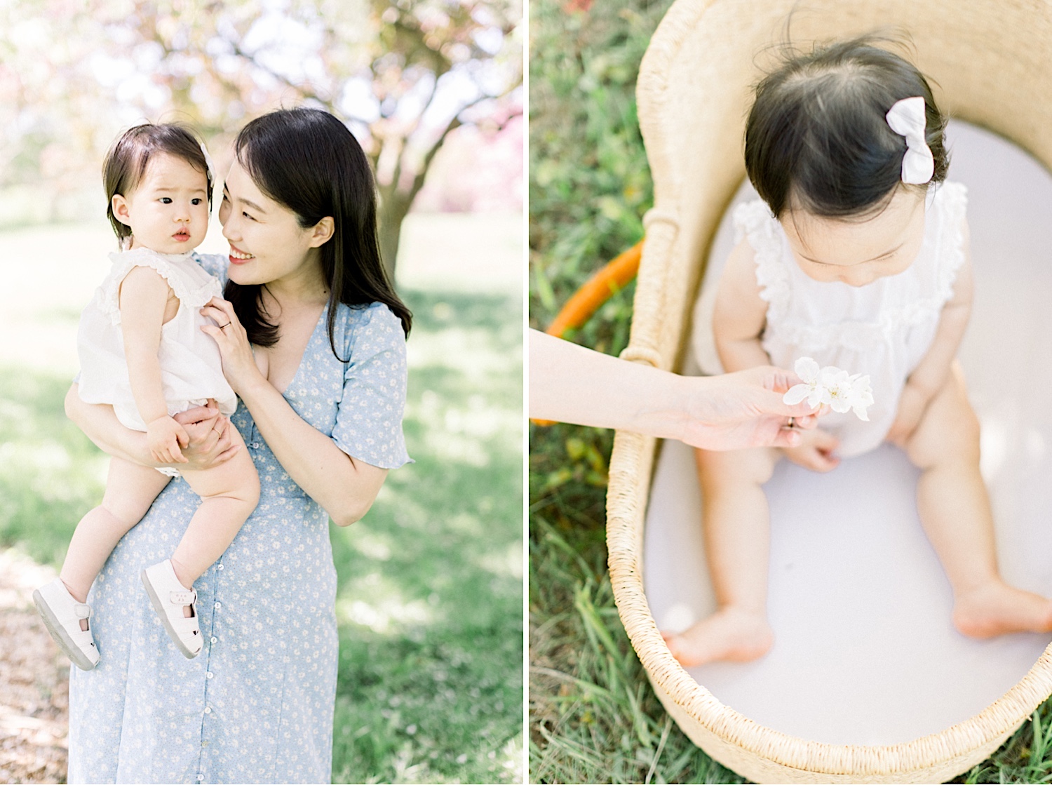 Light and Airy Mommy and Me Session