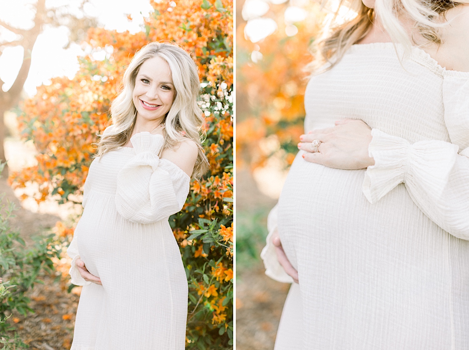 Light and Airy Maternity Session 